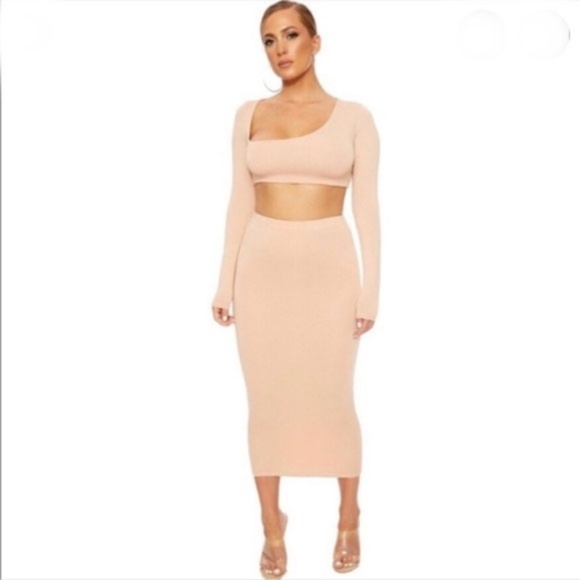 naked wardrobe Dresses & Skirts - The NW Showstopper Set Black